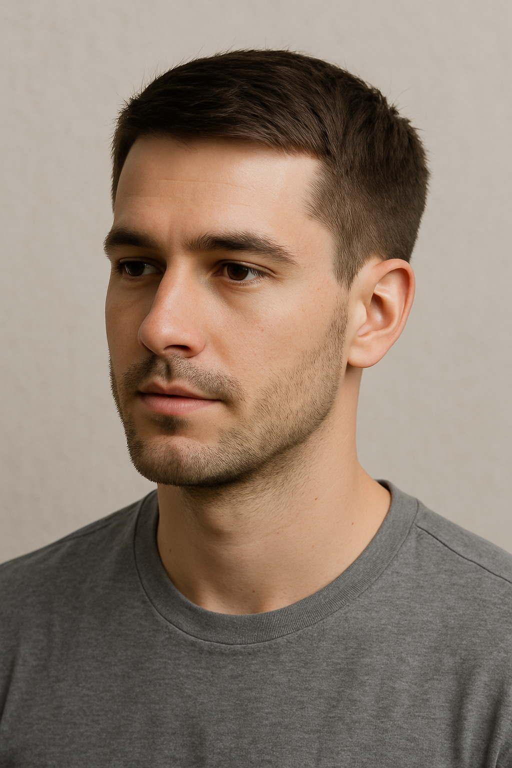Simple Hair Style Men