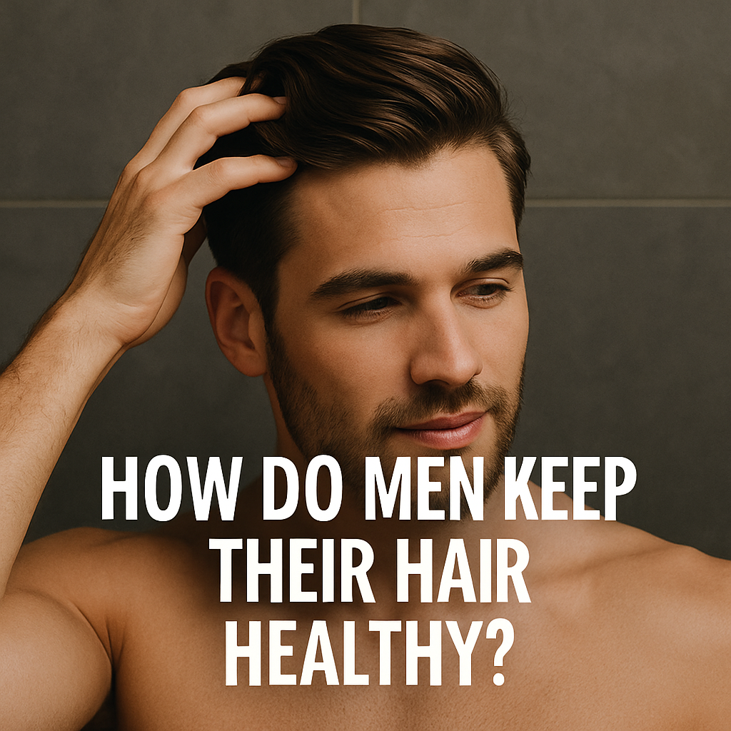 How Do Men Keep Their Hair Healthy