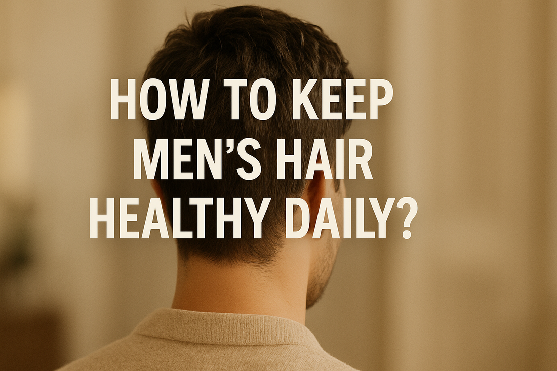 How To Keep Men’s Hair Healthy Daily