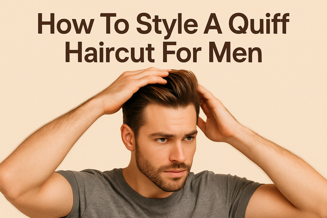How To Style A Quiff Haircut For Men