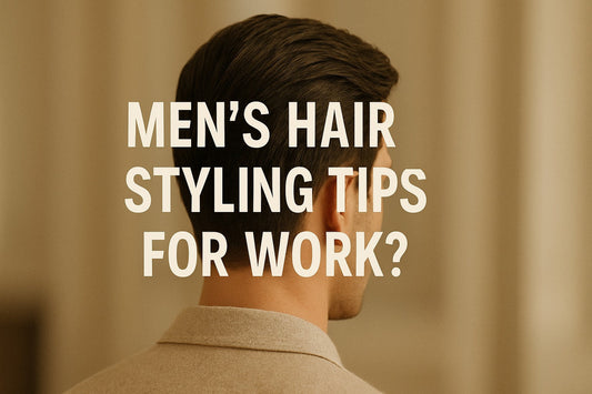 mens hair styling tips for work