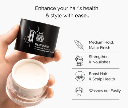 David Darko Matte Styling Clay – 1 Jar Only