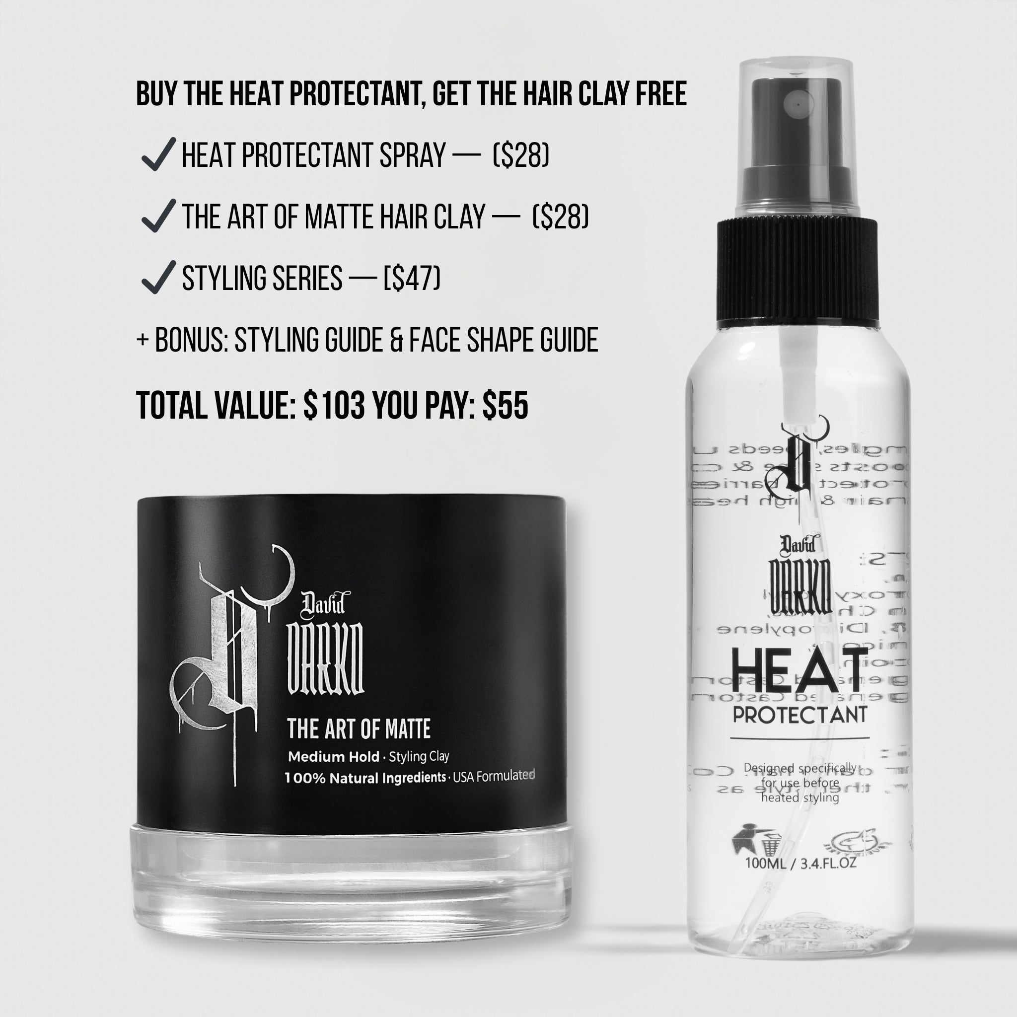 Thermal Heat Protectant Spray Bundle "This fixed my routine. Everything finally make sense." - Sam L.