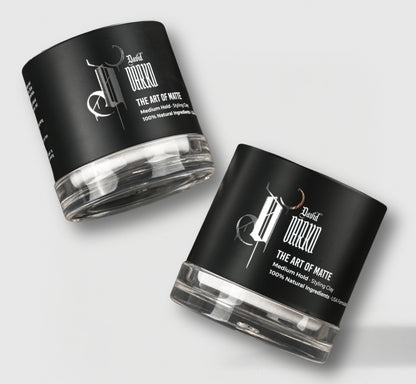 David Darko Matte Styling Clay – 2 Jars + Free Styling Course